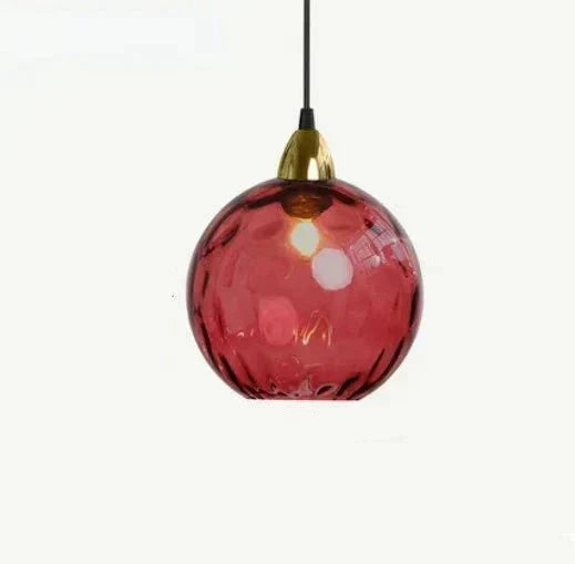 Lampa Wisząca Glasora - Przezroczysta Szklana Kula z Oświetleniem LED