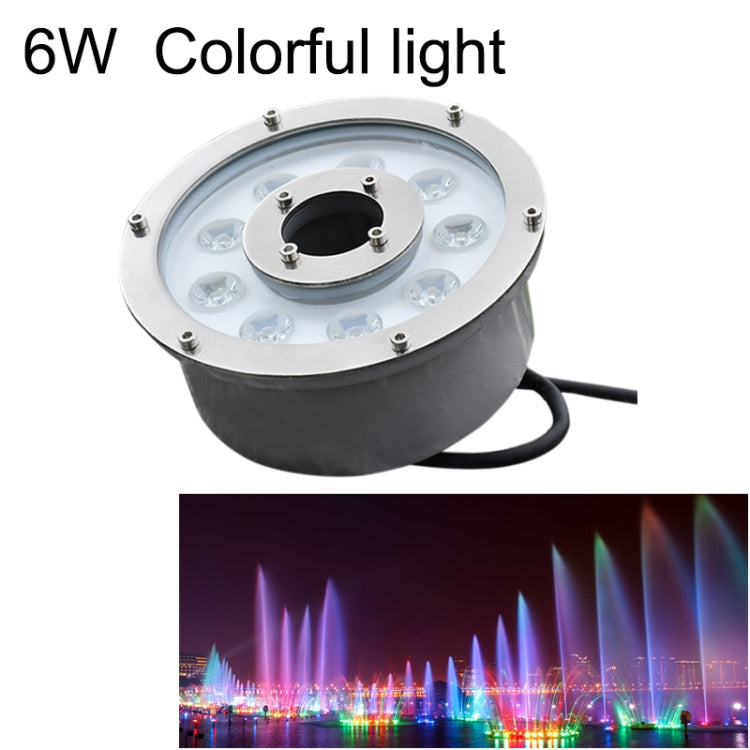 6W Lampa LED do fontanny zmieniająca kolor z aluminium (zmiana koloru)