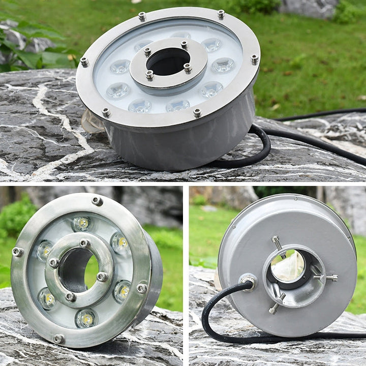 6W Lampa LED do fontanny zmieniająca kolor z aluminium (zmiana koloru)
