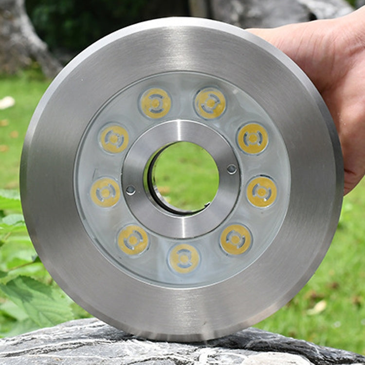 12W Podwodna Lampa LED ze Stali Nierdzewnej Zmienno-Kolorowa (kolorowa)