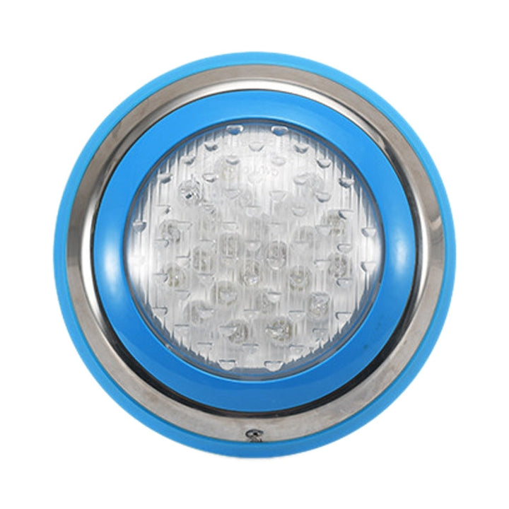 15W LED Stalowa Lampa Ścienna do Basenu z Montażem na Ścianie (kolorowe Światło + Pilot Zdalnego Sterowania)
