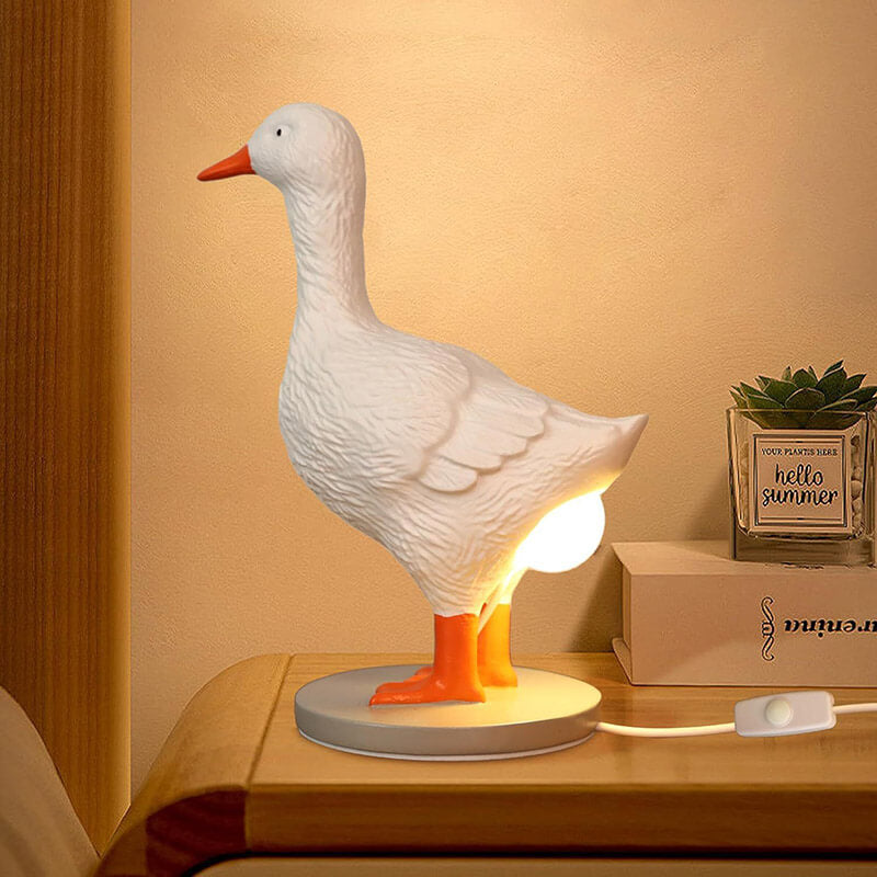 Lampa nocna w kształcie jajka