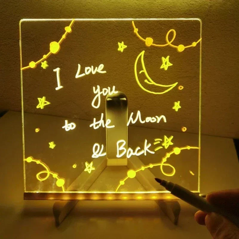 Tablica LED dla dzieci z kolorami