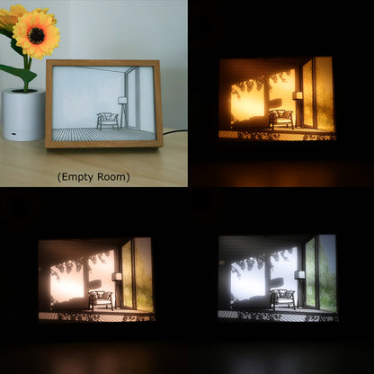Kreatywne DIY Malowanie Światłem Słonecznym - Nocna Lampa