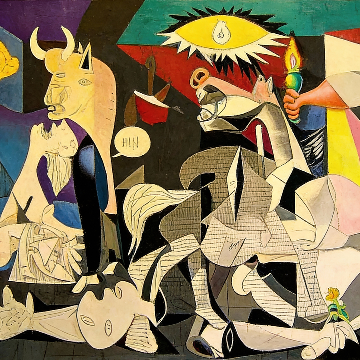 Guernica Picasso Sztuka na Płótnie