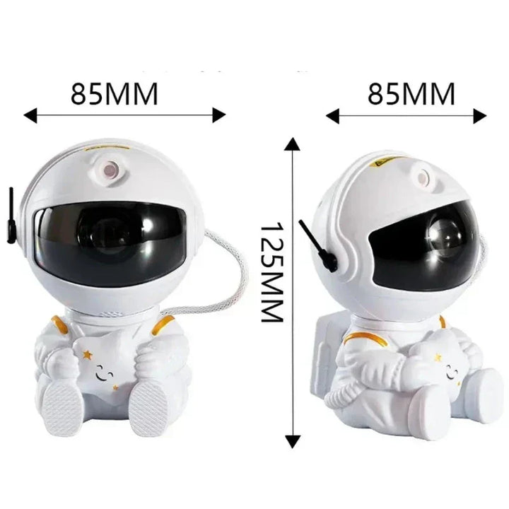 Lampa Projektor Galaktycznego Nocnego Nieba - Astronauta LED do Sypialni |