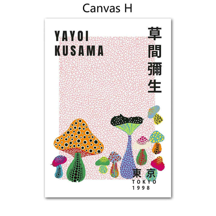 Plakat Premium Abstrakcyjny Yayoi Kusama