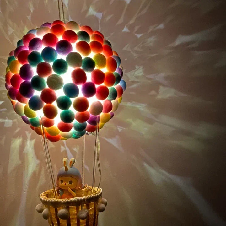 DIY Lampa Nocna w Kształcie Balonu z Latającymi Zwierzętami