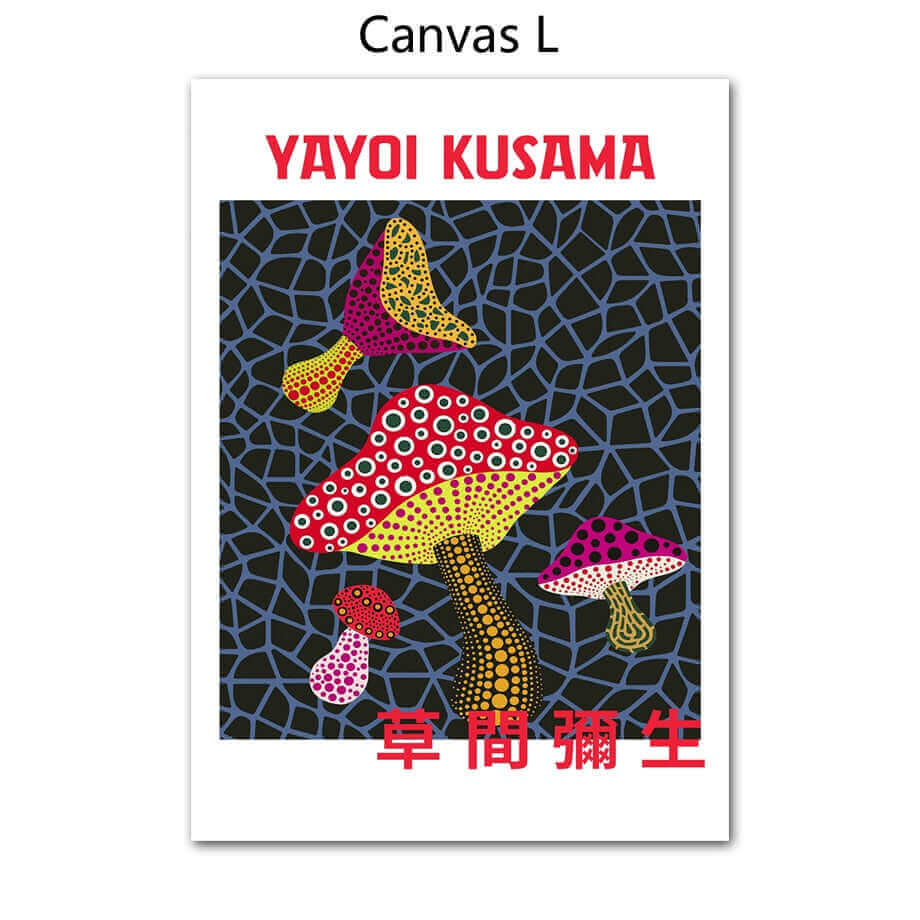 Plakat Premium Abstrakcyjny Yayoi Kusama