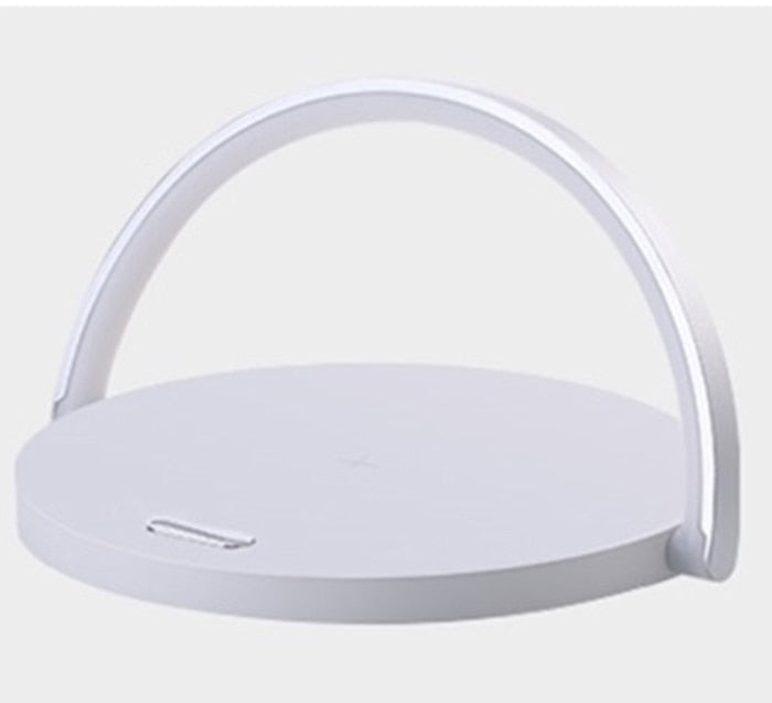 Bowlight Design™ - Stylowa lampa nocna 3-w-1 z ładowarką Qi
