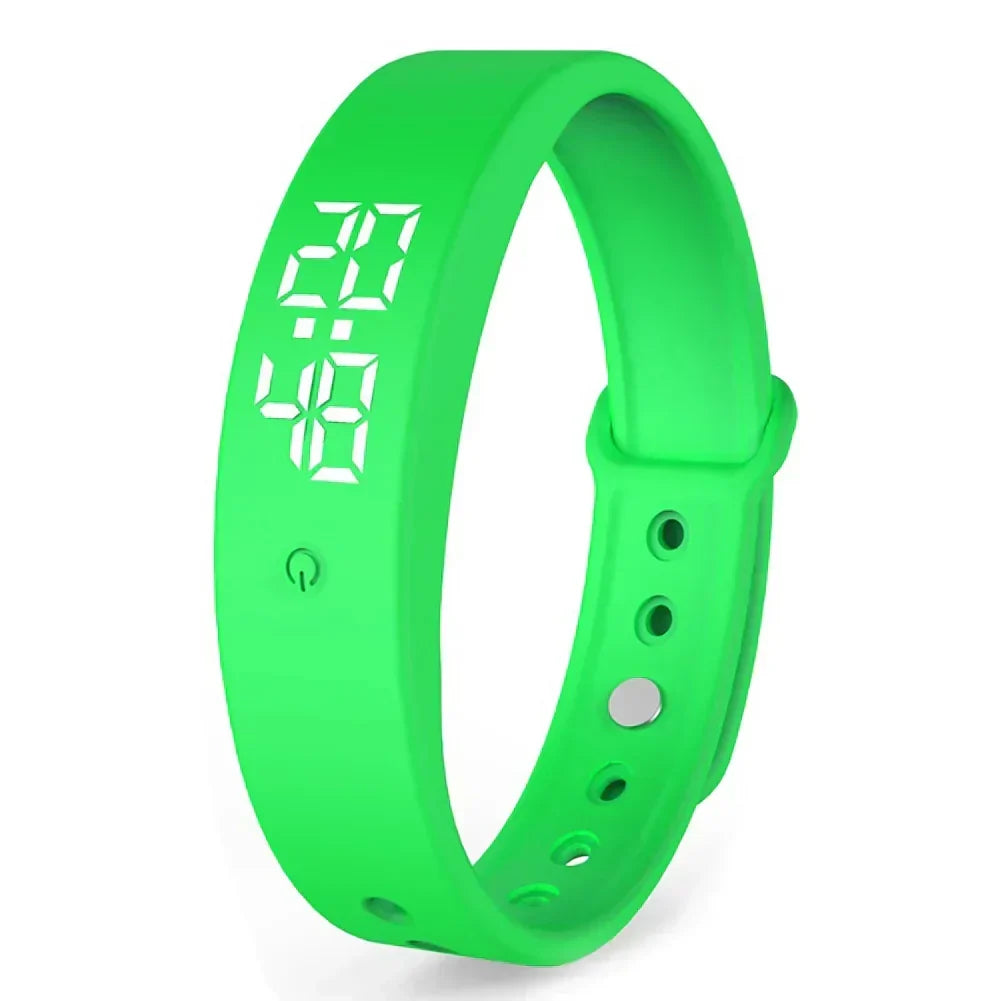 BraceletV9 – Wodoodporny Smartwatch z Alarmem Wibracyjnym