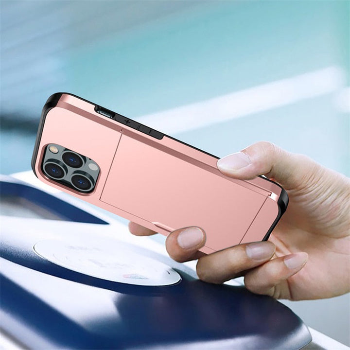 Etui na telefon iPhone Business Armor Slide Wallet
