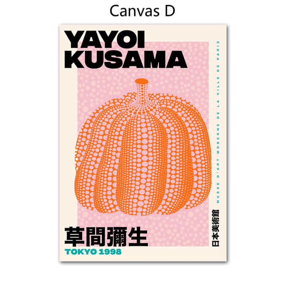 Plakat Premium Abstrakcyjny Yayoi Kusama