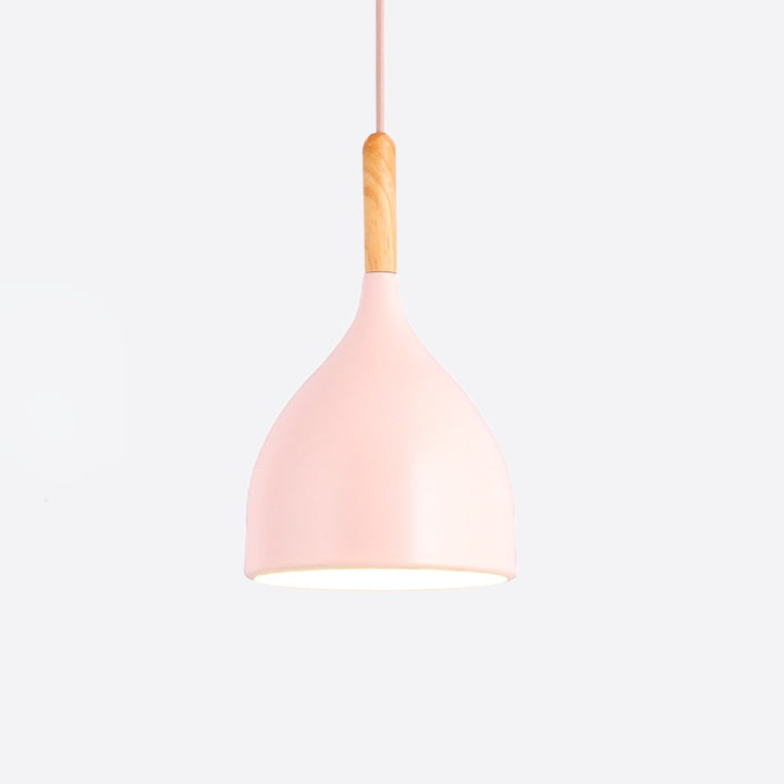 Talon - Nowoczesna Lampa Wisząca w Kształcie Kropli, Drewniana Lampa Sufitowa w Stylu Skandynawskim