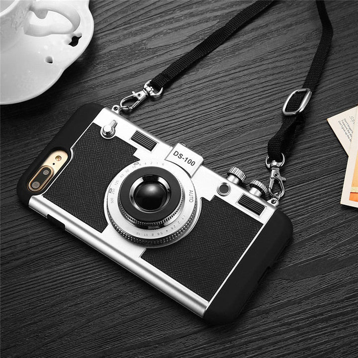 Etui na telefon 3D Retro Camera