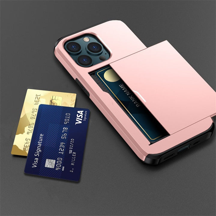 Etui na telefon iPhone Business Armor Slide Wallet