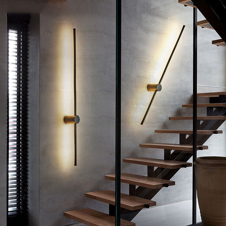 Nowoczesny Minimalistyczny LED Linearny Kinkiet Ścienny