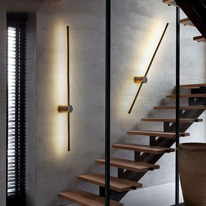 Nowoczesny Minimalistyczny LED Linearny Kinkiet Ścienny