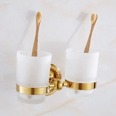 Złote Akcesoria Łazienkowe