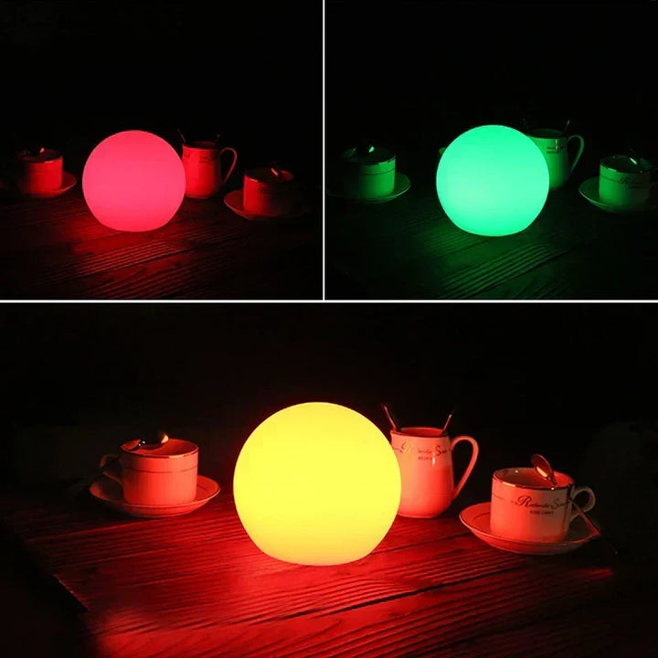 GlowSphere – Lampa stołowa z nowoczesnym, światowym urokiem