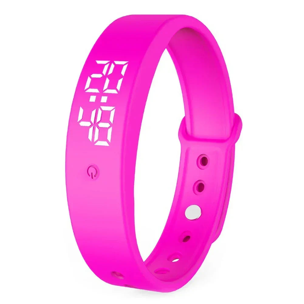 BraceletV9 – Wodoodporny Smartwatch z Alarmem Wibracyjnym