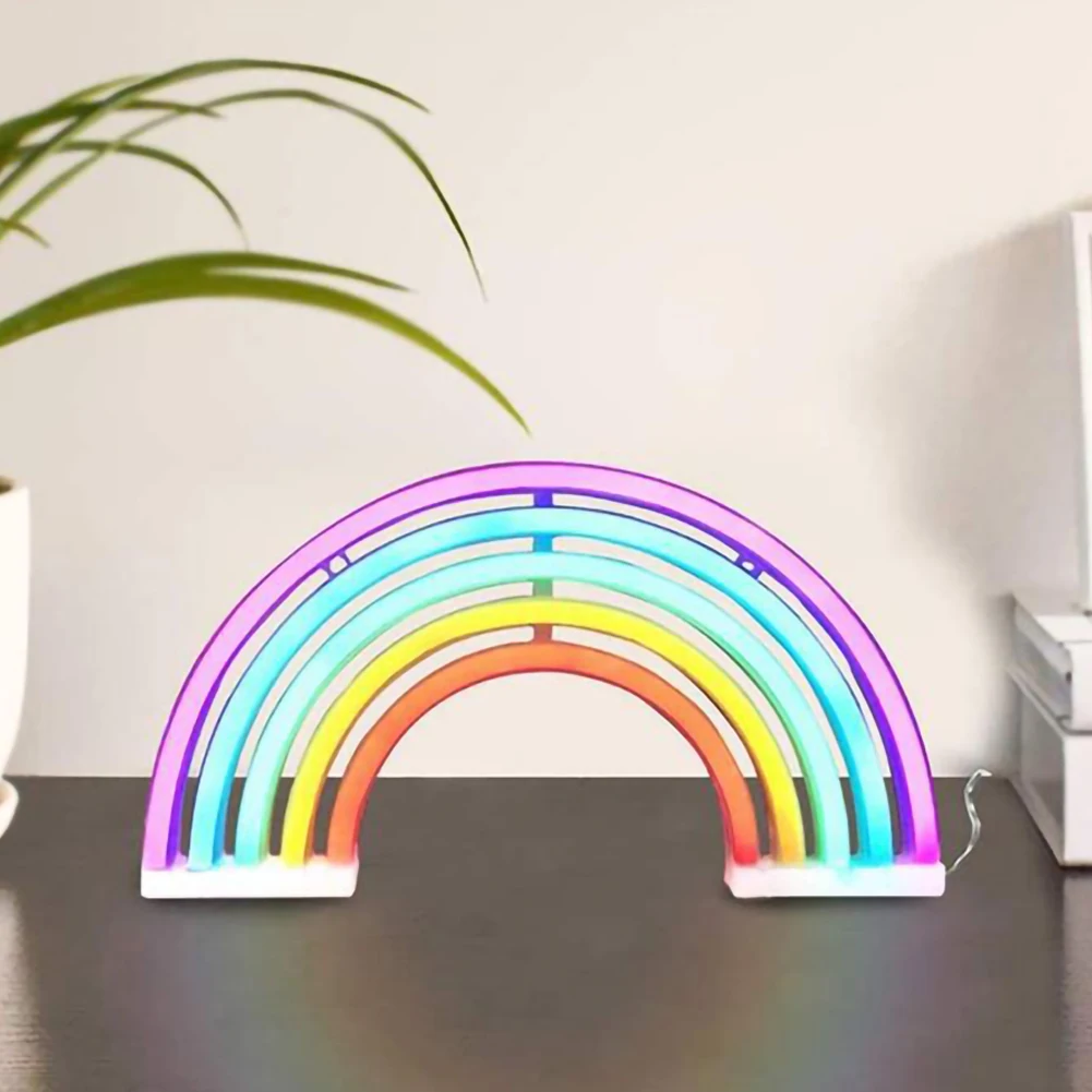 Tęczowa Lampa Nocna - RadiantArc |