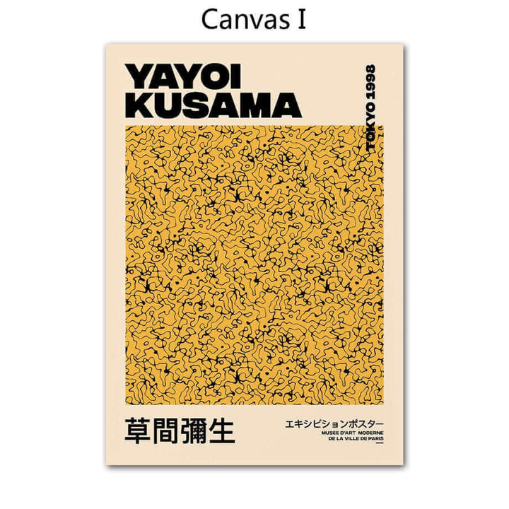 Plakat Premium Abstrakcyjny Yayoi Kusama