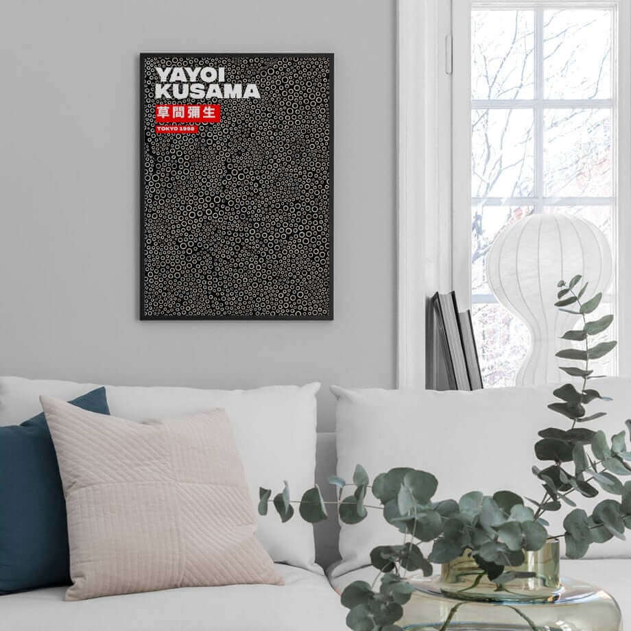 Plakat Premium Abstrakcyjny Yayoi Kusama