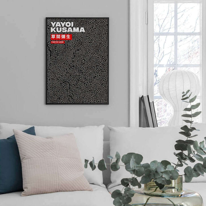Plakat Premium Abstrakcyjny Yayoi Kusama