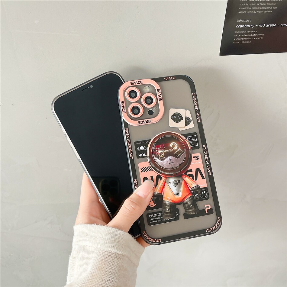 Etui na telefon Artystyczny Astronauta w Czasie Kosmicznym