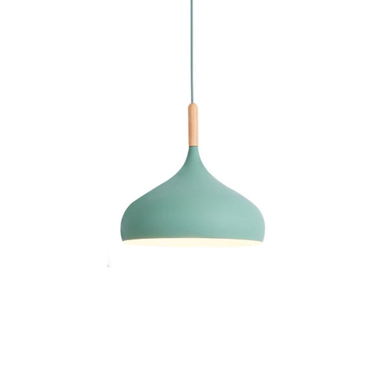 Talon - Nowoczesna Lampa Wisząca w Kształcie Kropli, Drewniana Lampa Sufitowa w Stylu Skandynawskim