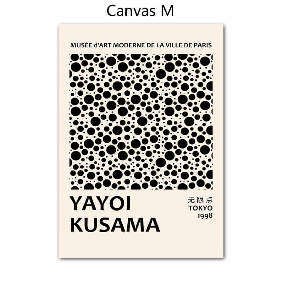 Plakat Premium Abstrakcyjny Yayoi Kusama