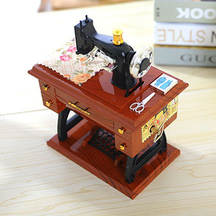 Mini Craft Retro Maszyna do Szycia Dekoracja