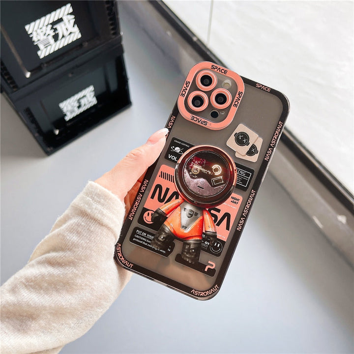 Etui na telefon Artystyczny Astronauta w Czasie Kosmicznym