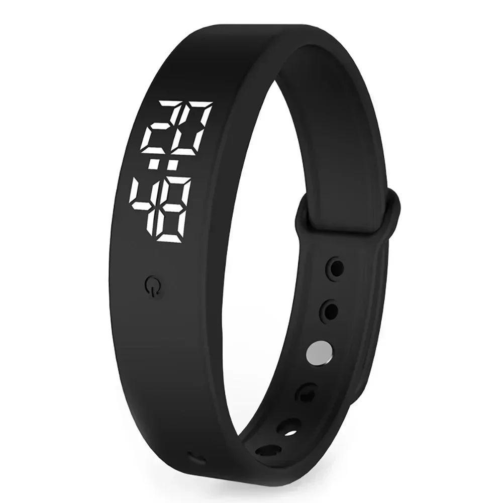 BraceletV9 – Wodoodporny Smartwatch z Alarmem Wibracyjnym