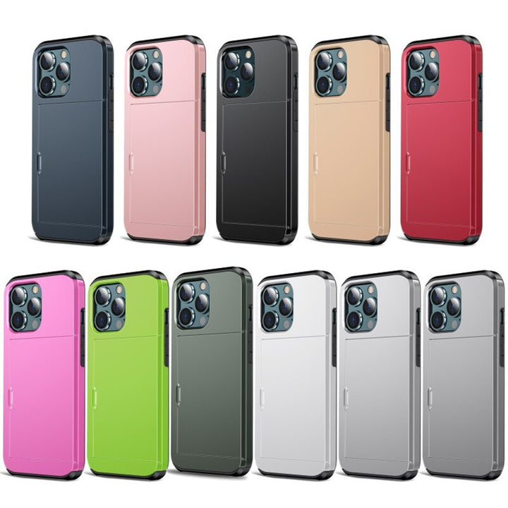 Etui na telefon iPhone Business Armor Slide Wallet