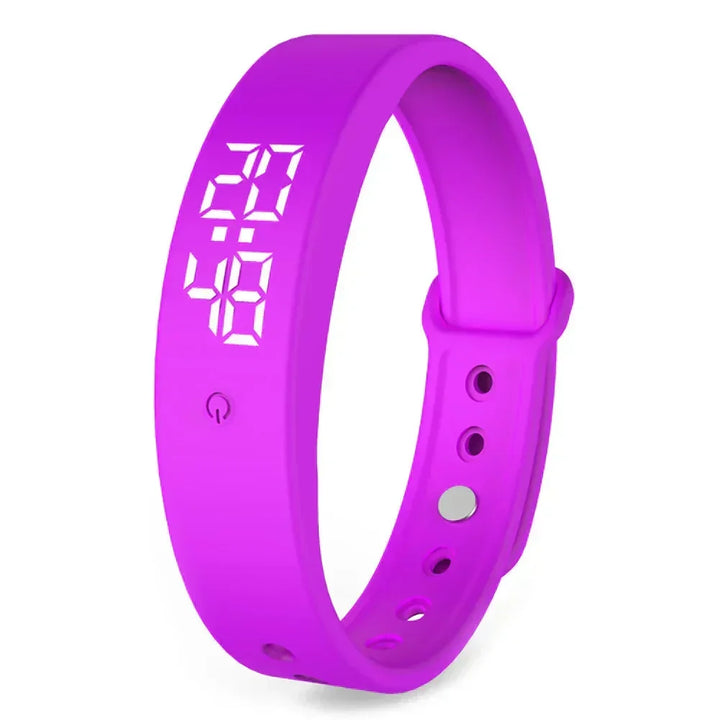 BraceletV9 – Wodoodporny Smartwatch z Alarmem Wibracyjnym