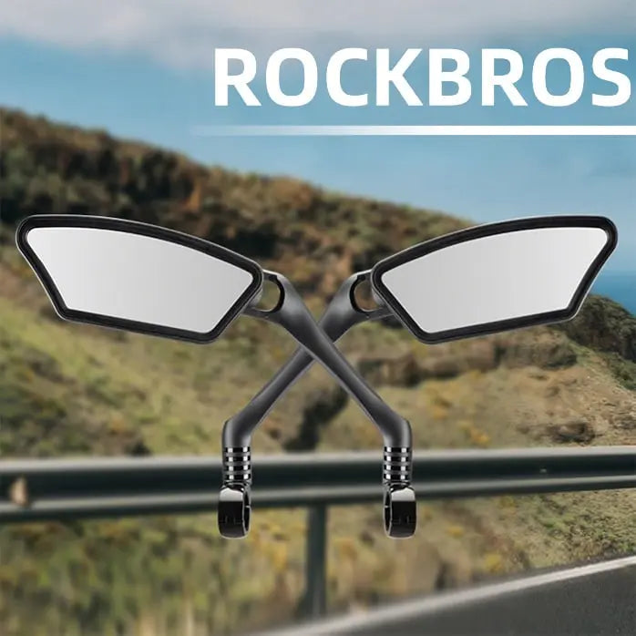 Lustro rowerowe ze stali nierdzewnej – odporne na stłuczenia i obracane o 360° dla większego bezpieczeństwa