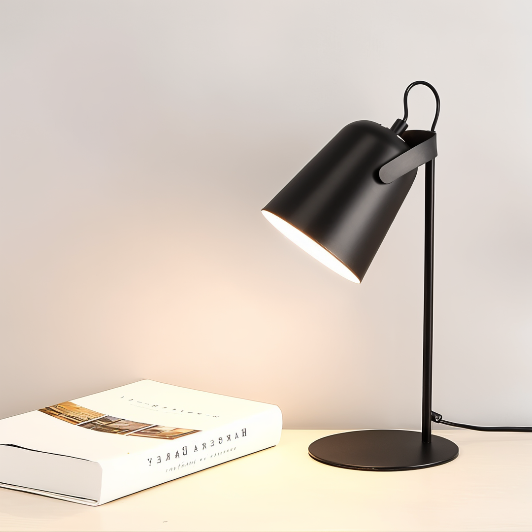Lampa stołowa Macaron - Nordic Żółta lampa biurkowa - Lampa regulowana