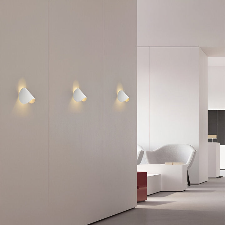 Lampa Ścienna Twist - Obracana Metalowa Lampa Ścienna - Kinkiet Curve