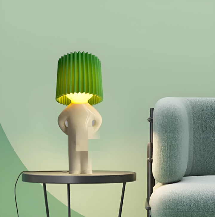 Lampa stołowa - Kreatywna mała lampa LED Shy Boy
