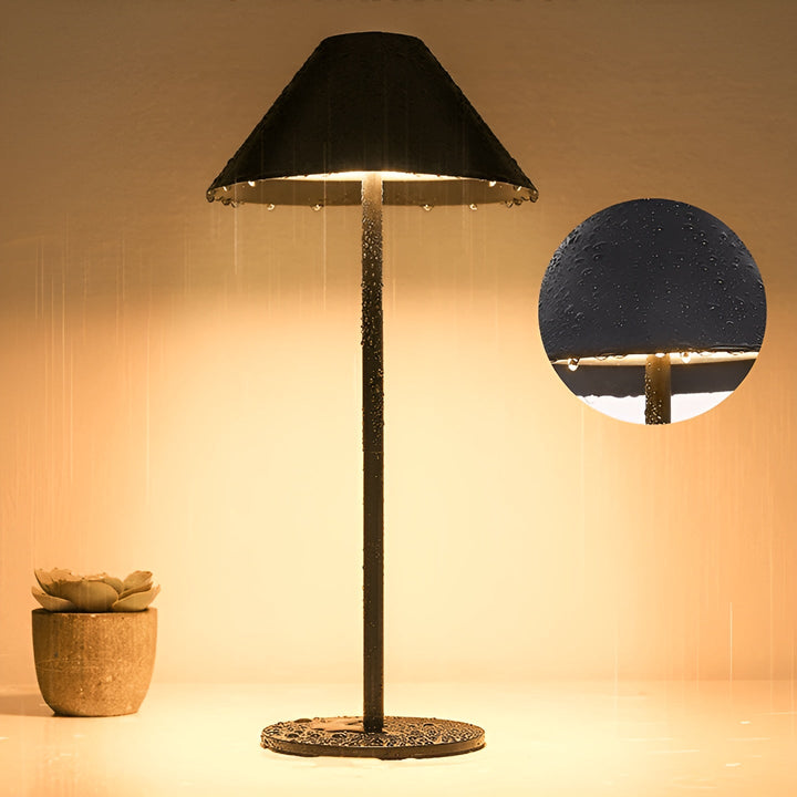 LumiLuxe - Przyciemniana Nordycka Lampa Stołowa LED z Dotykowym Sterowaniem