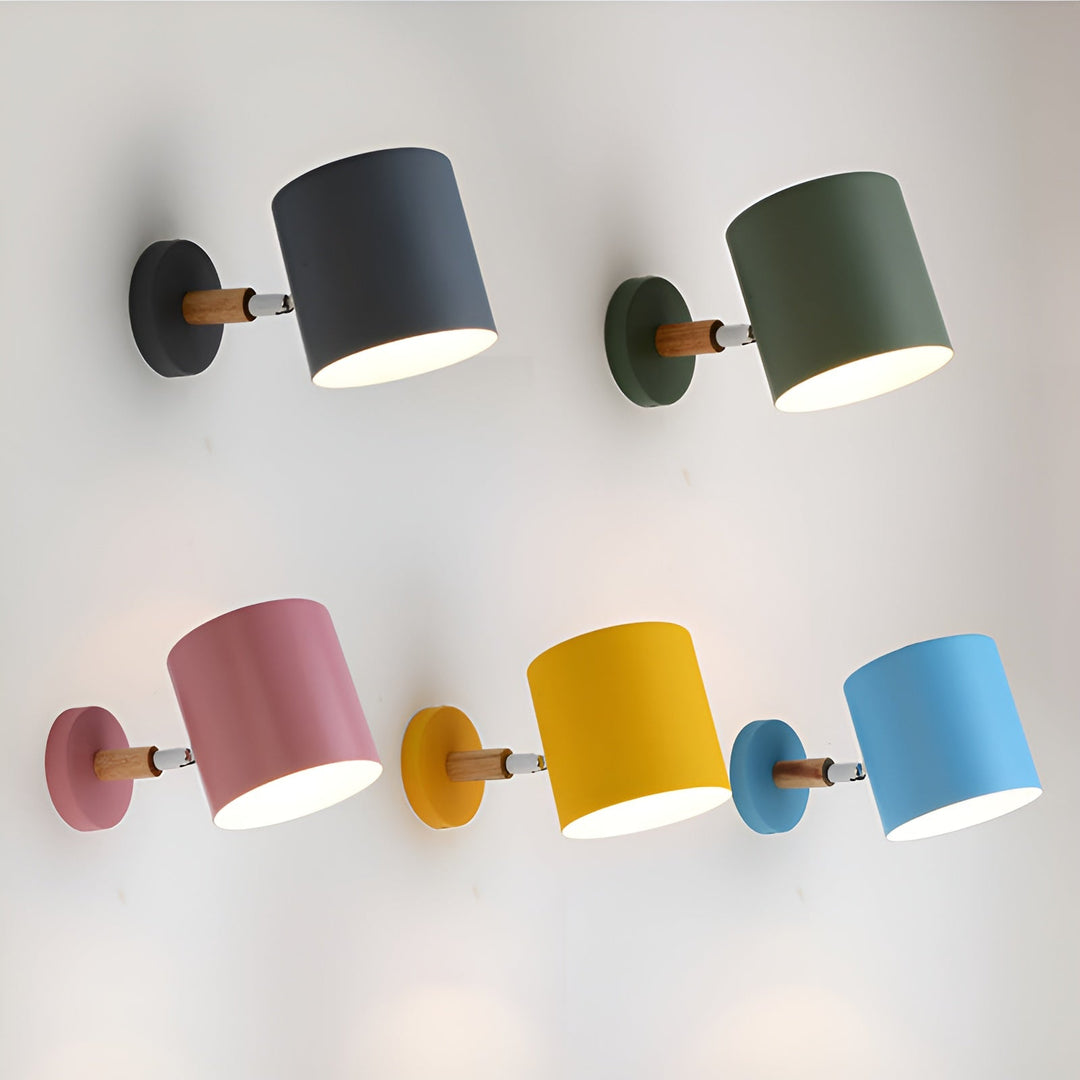 MacaronLight | Pastelowo-Nordycka Lampa Ścienna
