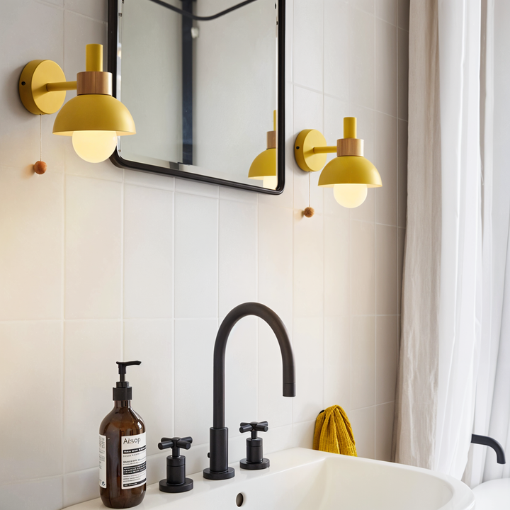 Lampa Ścienna - Makaron - Nowoczesny Design - Oświetlenie Wewnętrzne