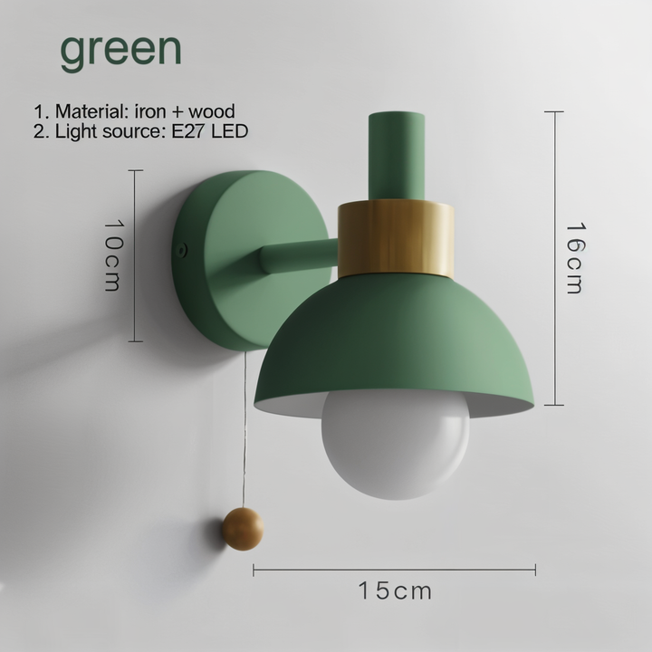 Lampa Ścienna - Makaron - Nowoczesny Design - Oświetlenie Wewnętrzne