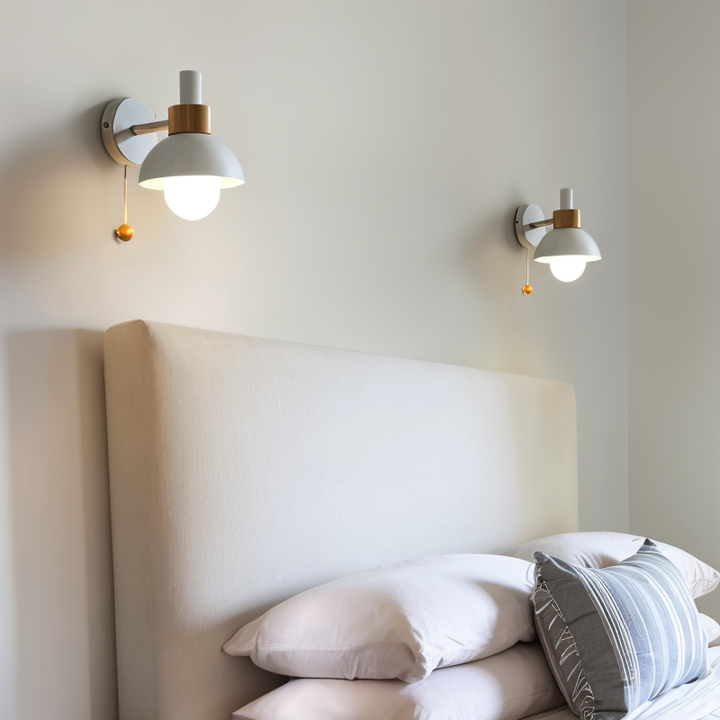 Lampa Ścienna - Makaron - Nowoczesny Design - Oświetlenie Wewnętrzne