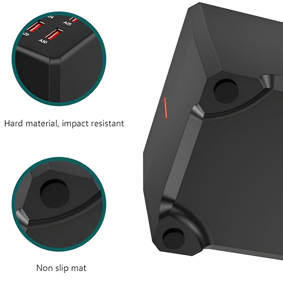 PowerPort Pro 30 - Uniwersalna Stacja Ładowania Multi-USB z 30 Portami
