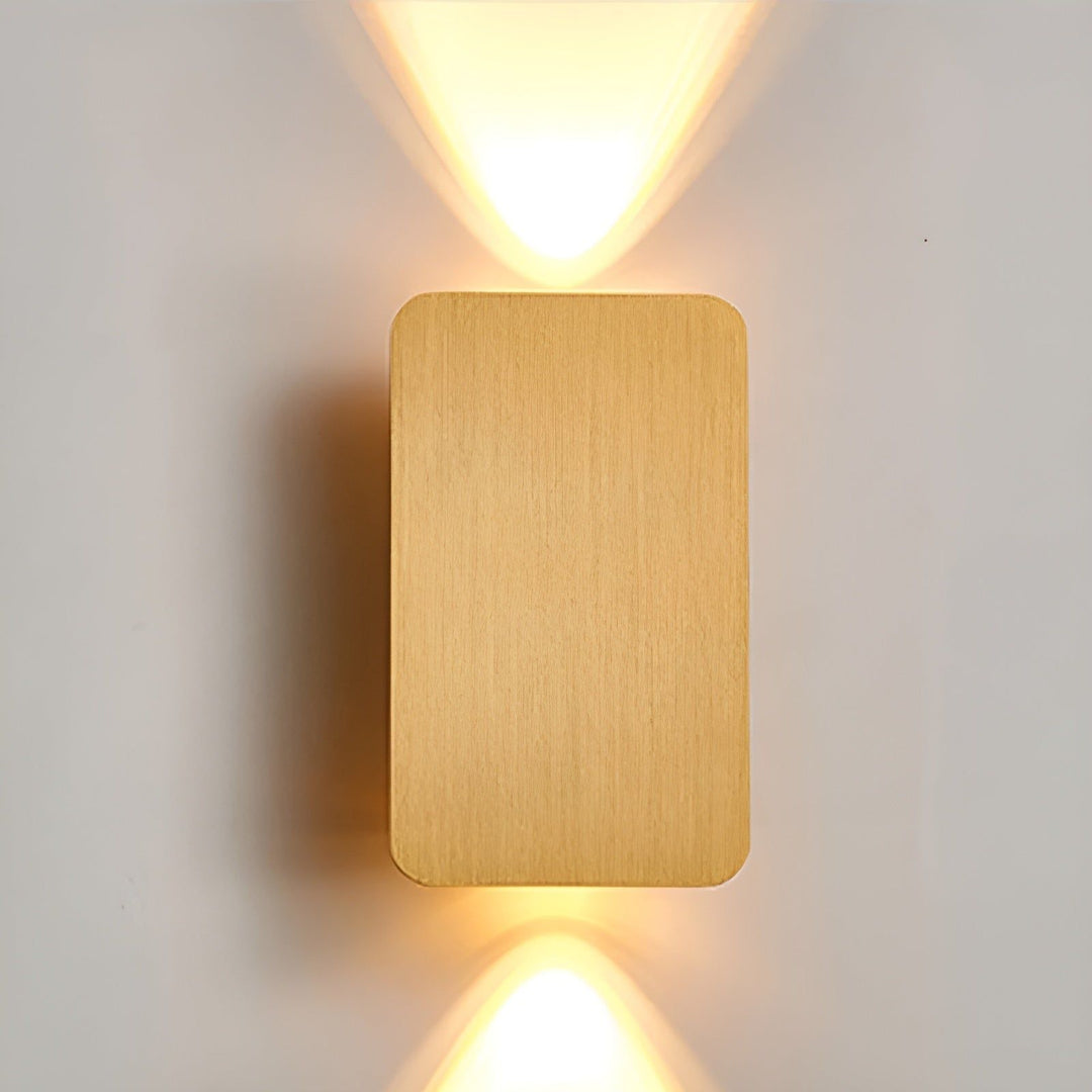 Lampa LED - Nowoczesna prostokątna lampa schodowa