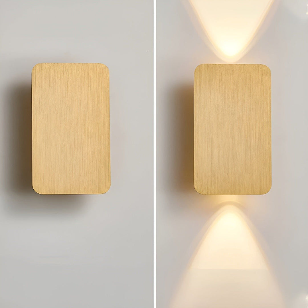 Lampa LED - Nowoczesna prostokątna lampa schodowa