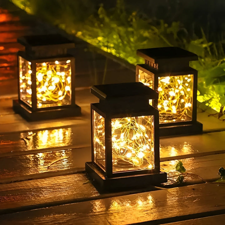 Magiczna Lampa - Żarówki zasilane energią słoneczną z podwójną kontrolą panelu